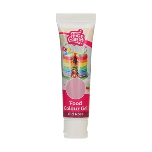 Barwnik spożywczy FunCakes Food Colour Gel 30g Old Rose - RÓŻOWY - Dodatki do ciast w proszku - miniaturka - grafika 1