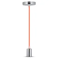 Lampy sufitowe - V-TAC V-TAC lampa wisząca VT-7338 E27 Max 60W pomarańczowa SKU 3788 - miniaturka - grafika 1