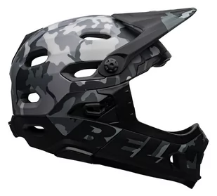 Bell Super DH MIPS Kask rowerowy, matte/gloss black camo M | 55-59cm 2021 Kaski Fullface i Downhill 210178-044 - Kaski rowerowe - miniaturka - grafika 3