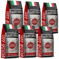 Kawa - Kawa Ziarnista La Storia - Crema E Gusto 6X1Kg - Świeżo Palona - Blue Orca - miniaturka - grafika 1