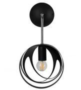 Lampy ścienne - Lampex Molly kinkiet 1-punktowy czarny LPX0097/K LPX0097/K - miniaturka - grafika 1