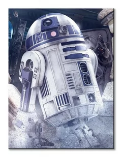 Pyramid Posters Star Wars: The Last Jedi (R2-D2 Droid) - obraz na płótnie 60x80 WDC100183 - Obrazy i zdjęcia na płótnie - miniaturka - grafika 1