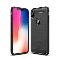Etui i futerały do telefonów - Apple iPhone Etui na telefon komórkowy Etui TPU Etui ochronne Etui na telefon komórkowy Zderzak Carbon Optic, Kolor: Czarny, Wybierz model: Apple iPhone 11 Pro - miniaturka - grafika 1