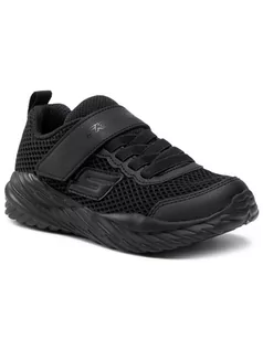 Buty dla dziewczynek - Skechers Sneakersy Krodon 400083L/BBK Czarny - grafika 1