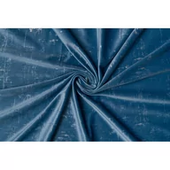 Zasłony - Niebieska zasłona zaciemniająca 140x260 cm Scento – Mendola Fabrics - miniaturka - grafika 1