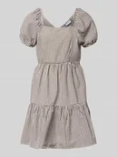 Sukienki - Sukienka do kolan z dekoltem kwadratowym model 'ELIZA' - miniaturka - grafika 1