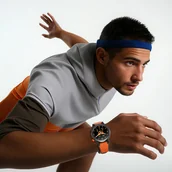 Smartwatch - Weofly Conquer Pomarańczowy - miniaturka - grafika 1