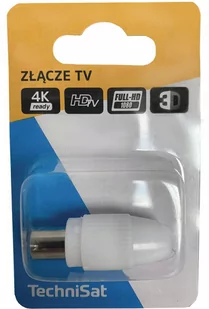TechniSat ZŁĄCZE TV MĘSKIE PLASTIKOWE - Inne akcesoria audio-wideo - miniaturka - grafika 1