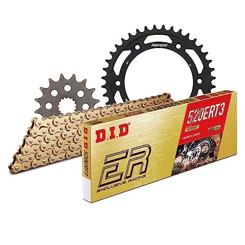 Zestaw łańcuchów DID stal 520ERT2 / 110 zapięcie na klips do KTM SXC 625 ccm rok prod. 2003-2005