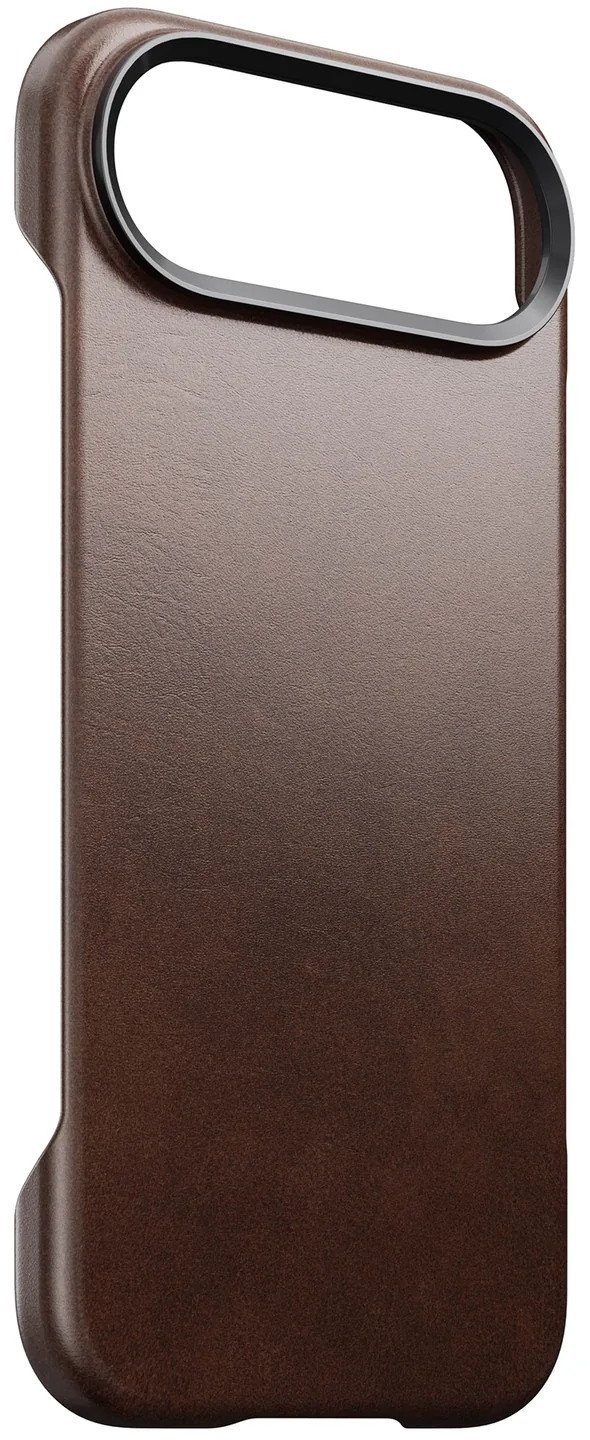 Nomad Traditional Leather Case, rustic brown Horween - iPhone Air