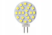 Żarówki LED - Żarówka Led G4 12V Ac/Dc 4W 400Lm Talerzyk Ciepła - miniaturka - grafika 1
