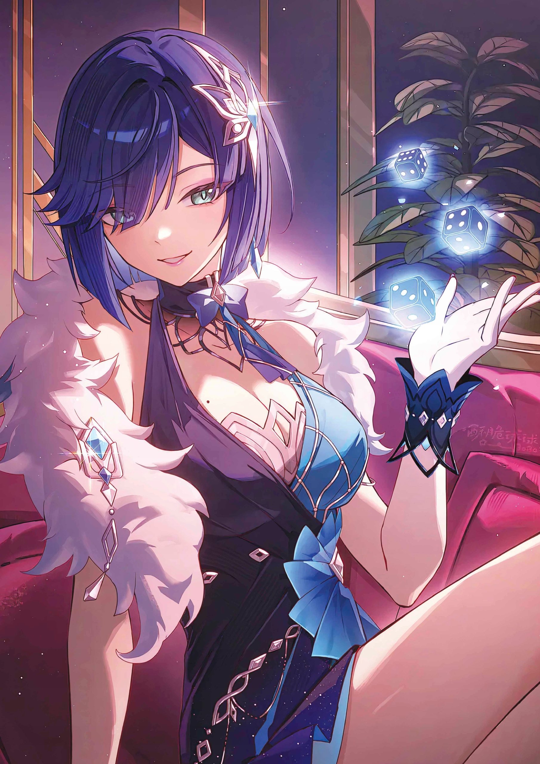 Plakat A1 Genshin Impact Anime Gra Yelan