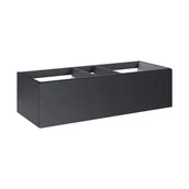 Szafki łazienkowe - Szafka łazienkowa pod umywalkę Elita Soho 120 cm czarny mat RE081204047160 - miniaturka - grafika 1