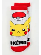 Skarpetki damskie - Pokémon Skarpety "Pokemon" w kolorze szaro-czerwonym - miniaturka - grafika 1