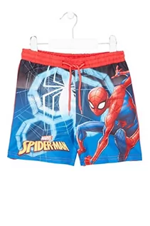 Kąpielówki dla chłopców - Disney Spiderman Chłopięce szorty kąpielowe, Czerwona, 9 lat - grafika 1