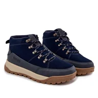 Buty trekkingowe męskie - Zamszowe Buty Trekkingowe Męskie Big Star SS174264 Granatowe-45 - miniaturka - grafika 1