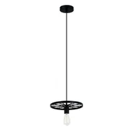 Lampy sufitowe - Italux Lampa wisząca FEDERICO MDM-2708-1 BK - - miniaturka - grafika 1