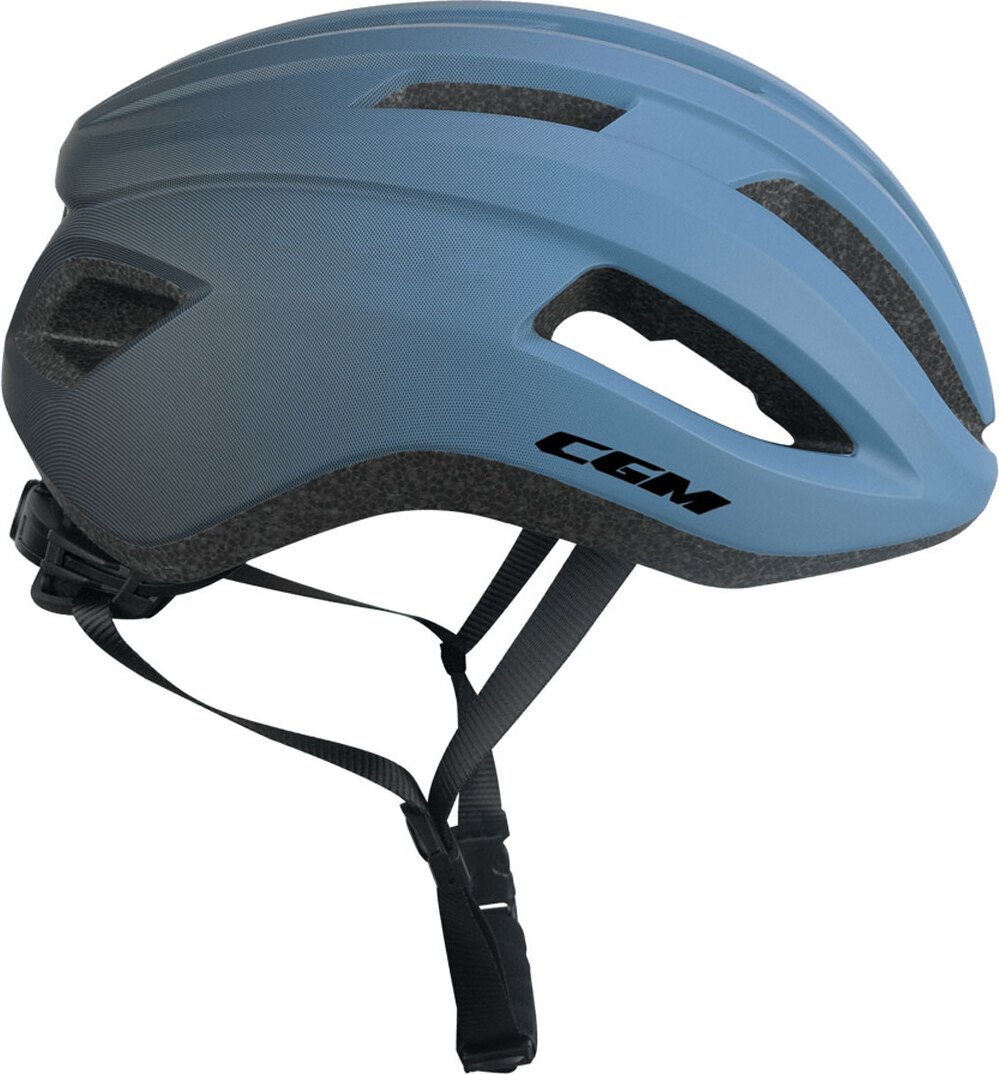 Zatwierdzony kask rowerowy CGM 851G CENTRO URBAN czarny matowy jasnoniebieski rozmiar L