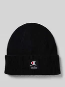 Czapki męskie - Czapka z imitacji dzianiny model ‘Rib’ - miniaturka - grafika 1