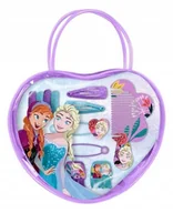 Ozdoby do włosów - Spinki Gumki Grzebień Do Włosów Torebeczka Kosmetyczka Kraina Lodu - miniaturka - grafika 1