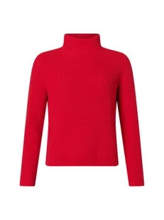 Marc O'Polo Sweter damski Kobiety Bawełna czerwony jednolity, S - Swetry damskie - miniaturka - grafika 1