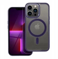 Etui i futerały do telefonów - Futerał COLOR EDGE MAG COVER kompatybilny z MagSafe do IPHONE 13 fioletowy - miniaturka - grafika 1