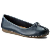 Baleriny - Baleriny Clarks Freckle Ice 203529324 Granatowy - miniaturka - grafika 1