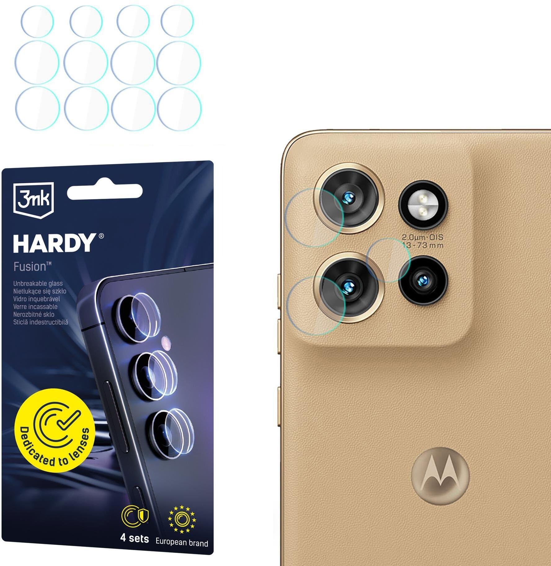 3MK Motorola Edge 50 Neo - 3mk Hardy Fusion Lens Protection