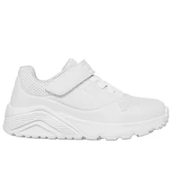 Trampki damskie - Buty Skechers Uno Lite Vendox 403695LW - białe - miniaturka - grafika 1