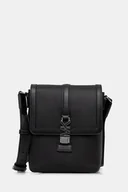 Nerki - Michael Kors saszetka skórzana kolor czarny 33R6LHDM8L - miniaturka - grafika 1