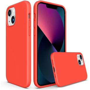 Etui ochronne na telefon komórkowy Apple iPhone 13 silikonowo-żelowe etui na telefon komórkowy, czerwone - Etui i futerały do telefonów - miniaturka - grafika 1