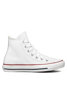 Converse Trampki Chuck Taylor All Star HI 132169C Biały - Trampki męskie - miniaturka - grafika 1