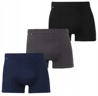 Majtki męskie - Męskie Bokserki Bawełniane Moraj Mobx500-110 L - miniaturka - grafika 1