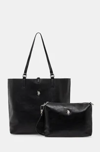 U.S. Polo Assn. torebka dwustronna Rogersville kolor czarny BIURR8506WVP - Torebki damskie - miniaturka - grafika 1