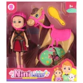 Lalki dla dziewczynek - Lalka 15cm z akcesoriami MEGA CREATIVE 570998 - miniaturka - grafika 1