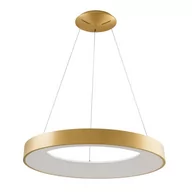 Lampy sufitowe - Italux Wisząca LAMPA okrągła GIULIA 5304-880RP-GD-3 metalowa OPRAWA pierścień LED 24W 3000K zwis ring złoty 5304-880RP-GD-3 - miniaturka - grafika 1