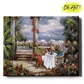 Malowanie po numerach - Obraz Malowanie Po Numerach 40X50 cm / Spotkanie W Parku / Oh Art - miniaturka - grafika 1