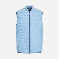 Garnitury - Jack & Jones Męska kamizelka Jcologan Bodywarmer, kołnierz, Górskie źródło, L - miniaturka - grafika 1