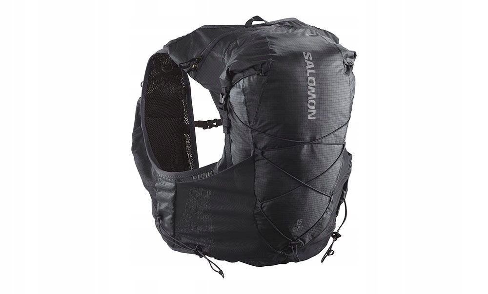 Plecak rowerowy Salomon Adv Skin X Season 15 Set Ebony/alloy Rozmiar XL