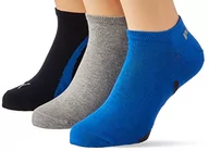 Skarpetki damskie - PUMA Skarpety uniseks, granatowy/szary/Strong Blue, 39/42 EU - miniaturka - grafika 1