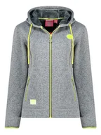 Kurtki damskie - Geographical Norway Kurtka polarowa "Umariona" w kolorze szarym - miniaturka - grafika 1