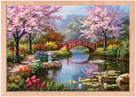 Zabawki kreatywne - Haft Diamentowy Diamond Painting Mozaika + RAMKA DUŻA - miniaturka - grafika 1