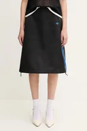 Spódnice - adidas Originals spódnica x Wales Bonner W Satin kolor czarny midi prosta JW6244 - miniaturka - grafika 1