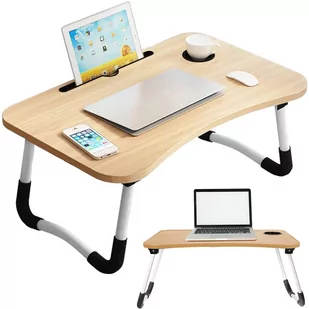Składany Stolik pod Laptopa Podstawka na Komputer ISO TRADE - Części i akcesoria do laptopów - miniaturka - grafika 1