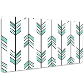 Podkładki na biurko - Podkładka mata ochrona biurka Strzały wzór 100x50cm, Dywanomat - miniaturka - grafika 1