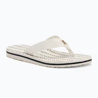 Klapki i japonki damskie - Japonki damskie Tommy Hilfiger Chain Print Beach Sandal ivory - miniaturka - grafika 1