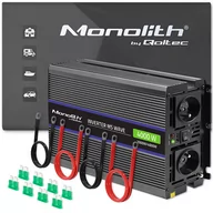 Przetwornice samochodowe - Qoltec Monolith 4000 MS Wave 12V na 230V 2000/4000W USB - miniaturka - grafika 1