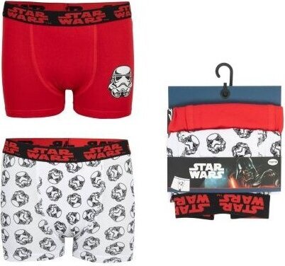 Bokserki chłopięce Star Wars - 95% bawełna / 5% elastan w zestawie 2 sztuk 110/116 cm