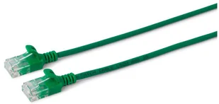 Microconnect V-UTP60015G-SLIM kabel sieciowy Zielony 0,15 m Cat6 U/UTP (UTP) V-UTP60015G-SLIM - Kable komputerowe i do monitorów - miniaturka - grafika 1
