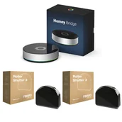 Systemy inteligentnych domów - Centrala Homey Bridge + 2x Moduł wykonawczy FIBARO Roller Shutter 3 - miniaturka - grafika 1